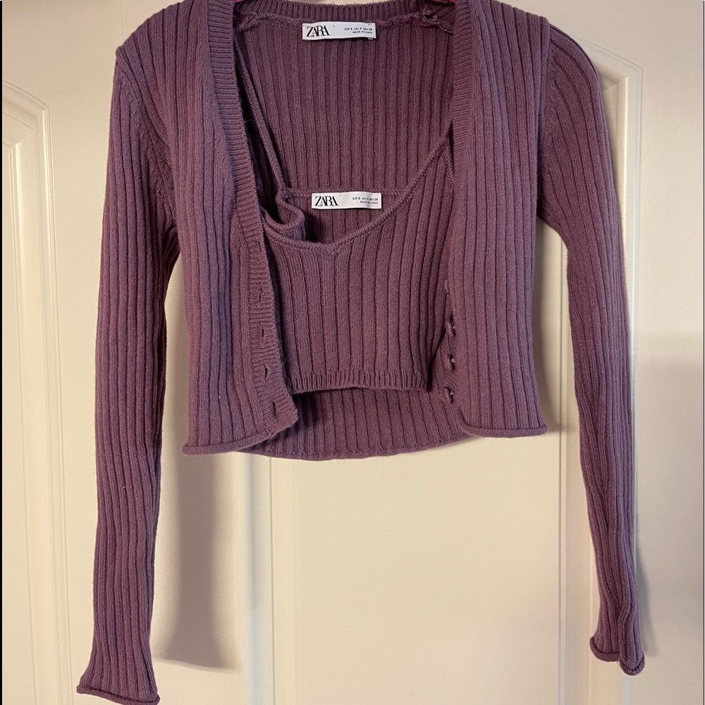 ZARA sweater set